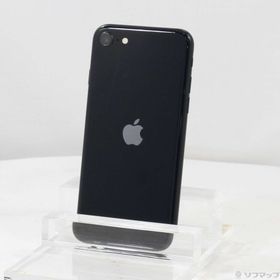 (中古)Apple iPhone SE 第3世代 64GB ミッドナイト MMYC3J/A SIMフリー(348-ud)