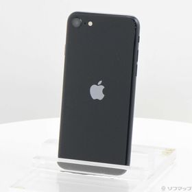 (中古)Apple iPhone SE 第3世代 64GB ミッドナイト MMYC3J/A SIMフリー(352-ud)