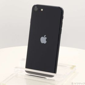 (中古)Apple iPhone SE 第3世代 64GB ミッドナイト MMYC3J/A SIMフリー(198-ud)