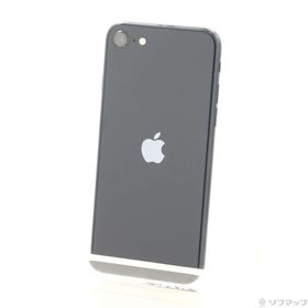 (中古)Apple iPhone SE 第3世代 64GB ミッドナイト MMYC3J/A SIMフリー(269-ud)