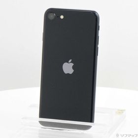 (中古)Apple iPhone SE 第3世代 64GB ミッドナイト MMYC3J/A SIMフリー(262-ud)