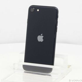 (中古)Apple iPhone SE 第3世代 64GB ミッドナイト MMYC3J/A SIMフリー(258-ud)