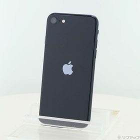 (中古)Apple iPhone SE 第3世代 64GB ミッドナイト MMYC3J/A SIMフリー(198-ud)