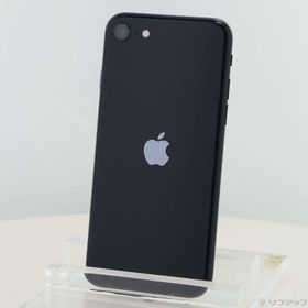 (中古)Apple iPhone SE 第3世代 64GB ミッドナイト MMYC3J/A SIMフリー(344-ud)