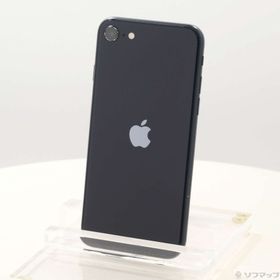 (中古)Apple iPhone SE 第3世代 64GB ミッドナイト MMYC3J/A SIMフリー(297-ud)