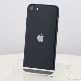 (中古)Apple iPhone SE 第3世代 64GB ミッドナイト MMYC3J/A SIMフリー(349-ud)