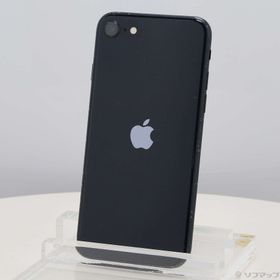 (中古)Apple iPhone SE 第3世代 64GB ミッドナイト MMYC3J/A SIMフリー(258-ud)