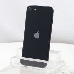 (中古)Apple iPhone SE 第3世代 64GB ミッドナイト MMYC3J/A SIMフリー(258-ud)