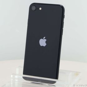 (中古)Apple iPhone SE 第3世代 64GB ミッドナイト MMYC3J/A SIMフリー(348-ud)