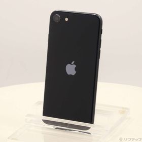 (中古)Apple iPhone SE 第3世代 64GB ミッドナイト MMYC3J/A SIMフリー(368-ud)