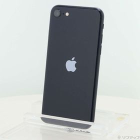 (中古)Apple iPhone SE 第3世代 64GB ミッドナイト MMYC3J/A SIMフリー(262-ud)