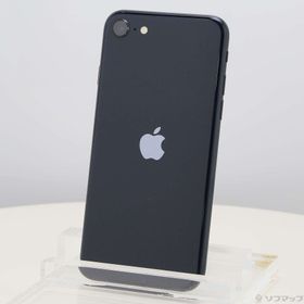 (中古)Apple iPhone SE 第3世代 64GB ミッドナイト MMYC3J/A SIMフリー(297-ud)
