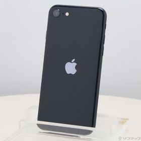 (中古)Apple iPhone SE 第3世代 64GB ミッドナイト MMYC3J/A SIMフリー(269-ud)