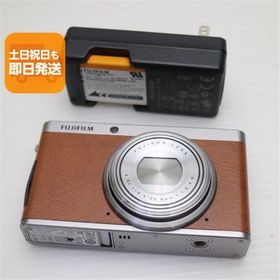 超美品 FUJIFILM XF1 ブラウン 即日発送 デジカメ FUJIFILM デジタルカメラ 本体 あすつく 土日祝発送OK