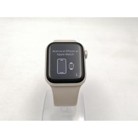 【中古】Apple Apple Watch SE2 40mm GPS スターライトアルミニウムケース/スターライトスポーツバンド(M/L) MR9V3J/A【ECセンター】保証期間１ヶ月【ランクB】
