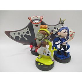 amiibo すりみ連合セット [フウカ／ウツホ／マンタロー] (スプラトゥーンシリーズ) NVL-E-AE3G 【Switch】