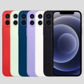 バッテリー100%【Bランク美品】- iPhone 12 128GB SIMフリー ブラック ホワイト レッド グリーン ブルー パープル【整備済み品】【バッテリー交換済】【中古スマホ】 本体 電池長持ち