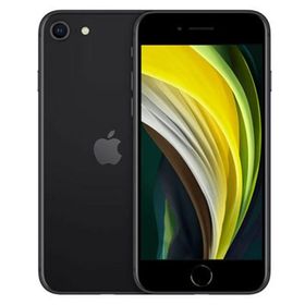 (中古並品)〈SIMフリー〉Apple iPhone SE 第2世代 64GB ブラック MHGP3J/A バッテリー劣化【安心保証90日/赤ロム永久保証】iPhoneSE2 本体 アイフォン スマホ