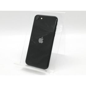 【中古】Apple SoftBank 【SIMロック解除済み】 iPhone SE（第2世代） 64GB ブラック MX9R2J/A【DS秋葉】保証期間１ヶ月【ランクC】