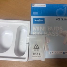 Soundcore Life P2 Mini ワイヤレスイヤホン イヤーチップ