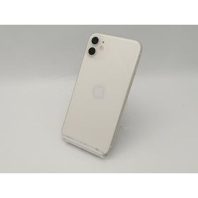 【中古】Apple SoftBank 【SIMロック解除済み】 iPhone 11 64GB ホワイト MWLU2J/A【神戸】保証期間１ヶ月【ランクC】