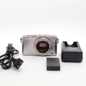 OLYMPUS ミラーレス一眼 PEN Lite E-PL3 ボディ シルバー E-PL3 BODY SLV