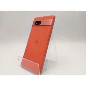 【中古】Google 国内版 【SIMフリー】 Pixel 7a コーラル 8GB 128GB G82U8【ECセンター】保証期間１ヶ月【ランクA】
