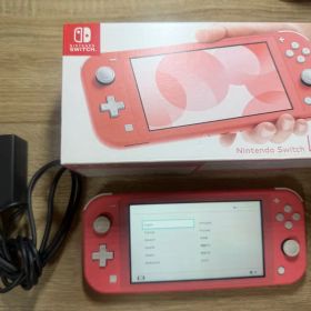 Nintendo Switch Lite 本体 コーラル/ケース・保護フィルム付