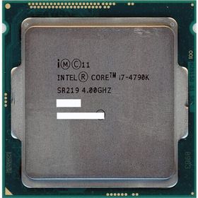 爆買【中古】【ゆうパケット対応】Core i7 4790K 4GHz LGA1150 SR219