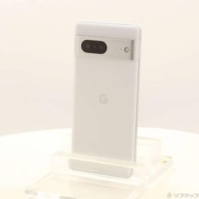 〔中古〕GOOGLE(グーグル) Google Pixel 7 128GB スノー GA03933 au SIMフリー 〔ネットワーク利用制限▲〕〔262-ud〕