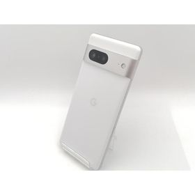 【中古】Google au 【SIMフリー】 Pixel 7 スノー 8GB 128GB G03Z5【府中ル・シーニュ】保証期間１ヶ月【ランクC】