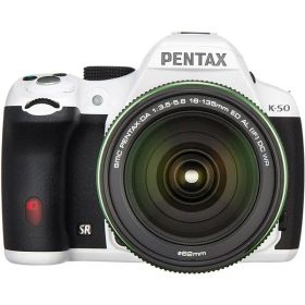 【中古】ペンタックス PENTAX K-50 DA18-135mmWRレンズキット ホワイト ホワイト カメラ 中古 人気 おすすめ 高画質