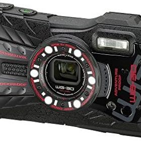【中古】RICOH 防水デジタルカメラ RICOH WG-30 ブラック エボニーブラック 防水12m耐ショック1.5m耐寒-10度 RICOH WG-30 BK 04591 カメラ 中古 人気 おすすめ 高画質