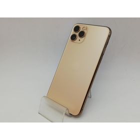 【中古】Apple au 【SIMロック解除済み】 iPhone 11 Pro 64GB ゴールド MWC52J/A【秋葉本店】保証期間１ヶ月【ランクB】