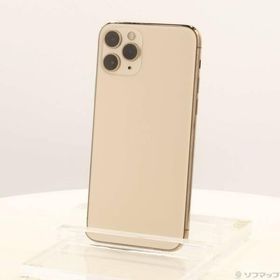 〔中古〕Apple(アップル) iPhone11 Pro 64GB ゴールド MWC52J／A SIMフリー〔297-ud〕