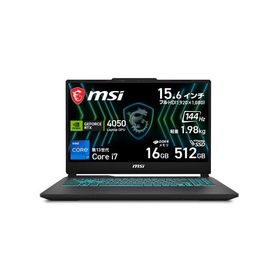 MSI ノートPC Cyborg-15-Black-Edition-A13VEO-5799JP[15.6型 | フルHD | Core i7 | 16GB | 512GB | Windows 11 | アルマイトブラック]