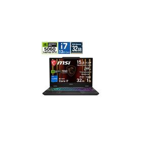 Cyborg-15-B13WFKG-5060JP ゲーミングＰＣ（ノート） MSI オデッセイグレイ ＆ スケルトン ［15.6型 /Windows11 Home /intel Core i7 /メモリ：32GB /SSD：1T…