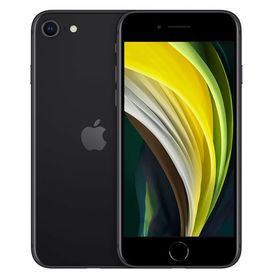 ★大容量128GB！SIMフリー iPhone SE 第2世代 ブラック 電池83% ※液晶焼けあり