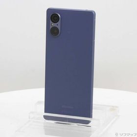 〔中古〕SONY(ソニー) Xperia 5 V 128GB ブルー SO-53D docomo SIMフリー〔368-ud〕