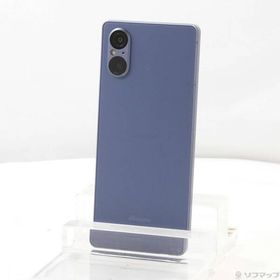 〔中古〕SONY(ソニー) Xperia 5 V 128GB ブルー SO-53D docomo SIMフリー〔198-ud〕