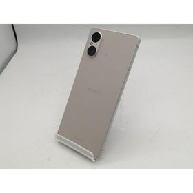 【中古】SONY 楽天モバイル 【SIMフリー】 Xperia 5 V プラチナシルバー 8GB 128GB XQ-DE44【町田】保証期間１ヶ月【ランクB】