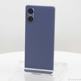 〔中古〕SONY(ソニー) Xperia 5 V 256GB ブルー XQ-DE44 SIMフリー〔295-ud〕