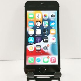 iPhoneSE 16GB SIMフリー スペースグレイ 送料無料 即決 本体 c21120
