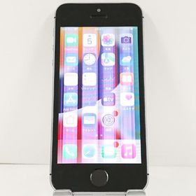 【ジャンク品】iPhoneSE 16GB SIMフリー スペースグレイ 送料無料 即決 本体 c21165
