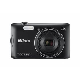 Nikon デジタルカメラ COOLPIX A300 光学8倍ズーム 2005万画素 ブラック A300BK
