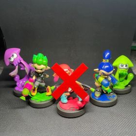 amiibo スプラトゥーン ボーイ・イカ 4種類