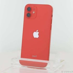 〔中古〕Apple(アップル) iPhone12 64GB プロダクトレッド MGHQ3J／A SoftBank〔269-ud〕