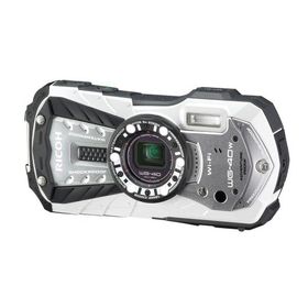 RICOH 防水デジタルカメラ RICOH WG-40W ホワイト 防水14m耐ショック1.6m耐寒-10度 RICOH WG-40W WH