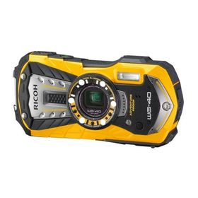 RICOH 防水デジタルカメラ RICOH WG-40 イエロー 防水14m耐ショック1.6m耐寒-10度 RICOH WG-40 YL 0