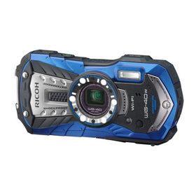 RICOH 防水デジタルカメラ RICOH WG-40W ブルー 防水14m耐ショック1.6m耐寒-10度 RICOH WG-40W BL